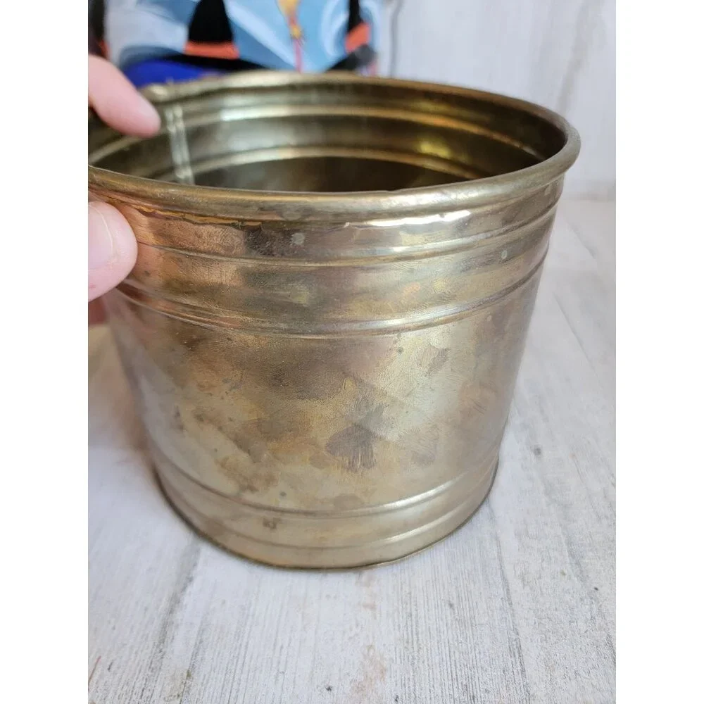 Vintage‎ witch metal bucket set Halloween home decor